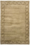Tappeto Nepal 124x187cm - Tappeto di lana - Rettangolo / Beige / 124 x 187 cm Rettangolo