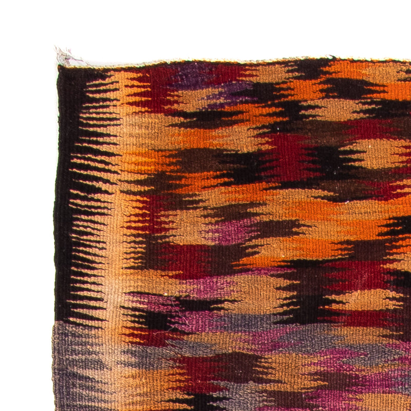 Tappeto corsia Tappeto Kelim - Vecchio - 305 x 105 cm - multicolore