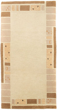 Tappeto Nepal - 140 x 70 cm - beige