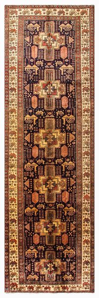 Tappeto corsia Tappeto Persero - Nomade - 326 x 98 cm - blu scuro