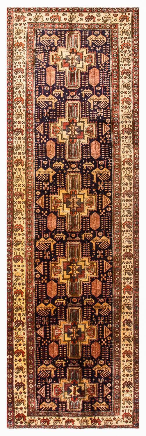 Tappeto corsia Tappeto Persero - Nomade - 326 x 98 cm - blu scuro