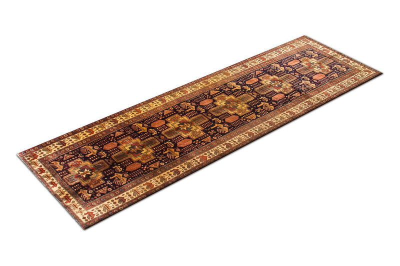 Tappeto corsia Tappeto Persero - Nomade - 326 x 98 cm - blu scuro