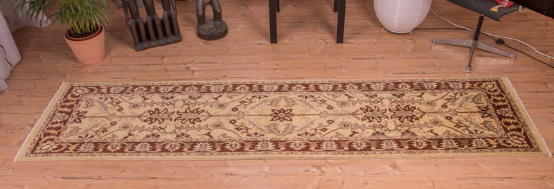 Tappeto corsia Tappeto Ziegler - 296 x 80 cm - beige