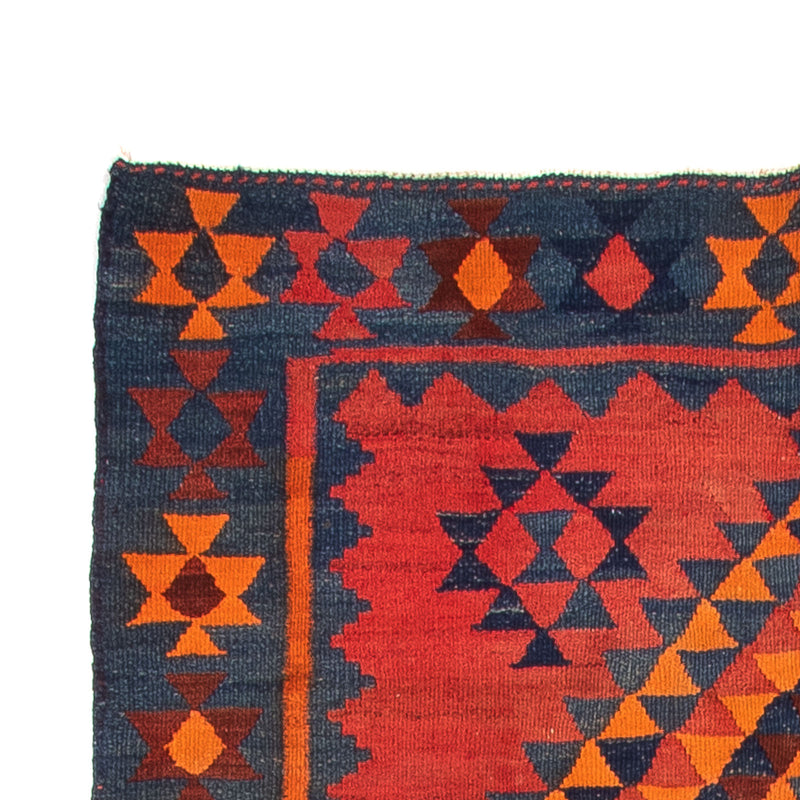 Tappeto corsia Tappeto Kelim - Vecchio - 220 x 195 cm - multicolore