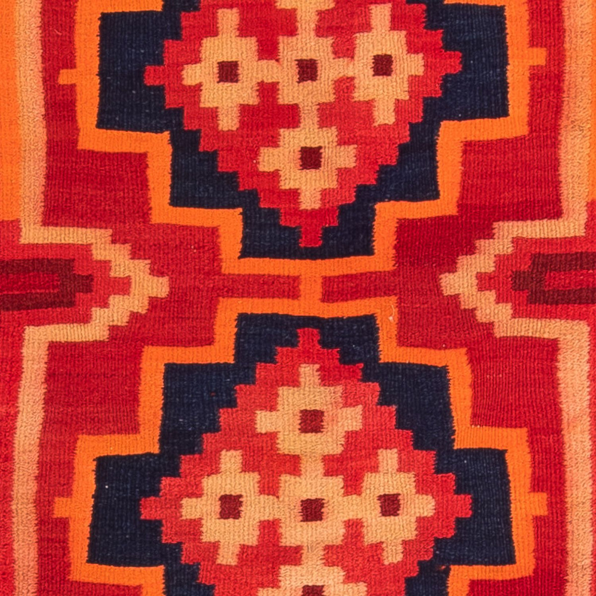 Tappeto corsia Tappeto Kelim - Vecchio - 285 x 100 cm - multicolore