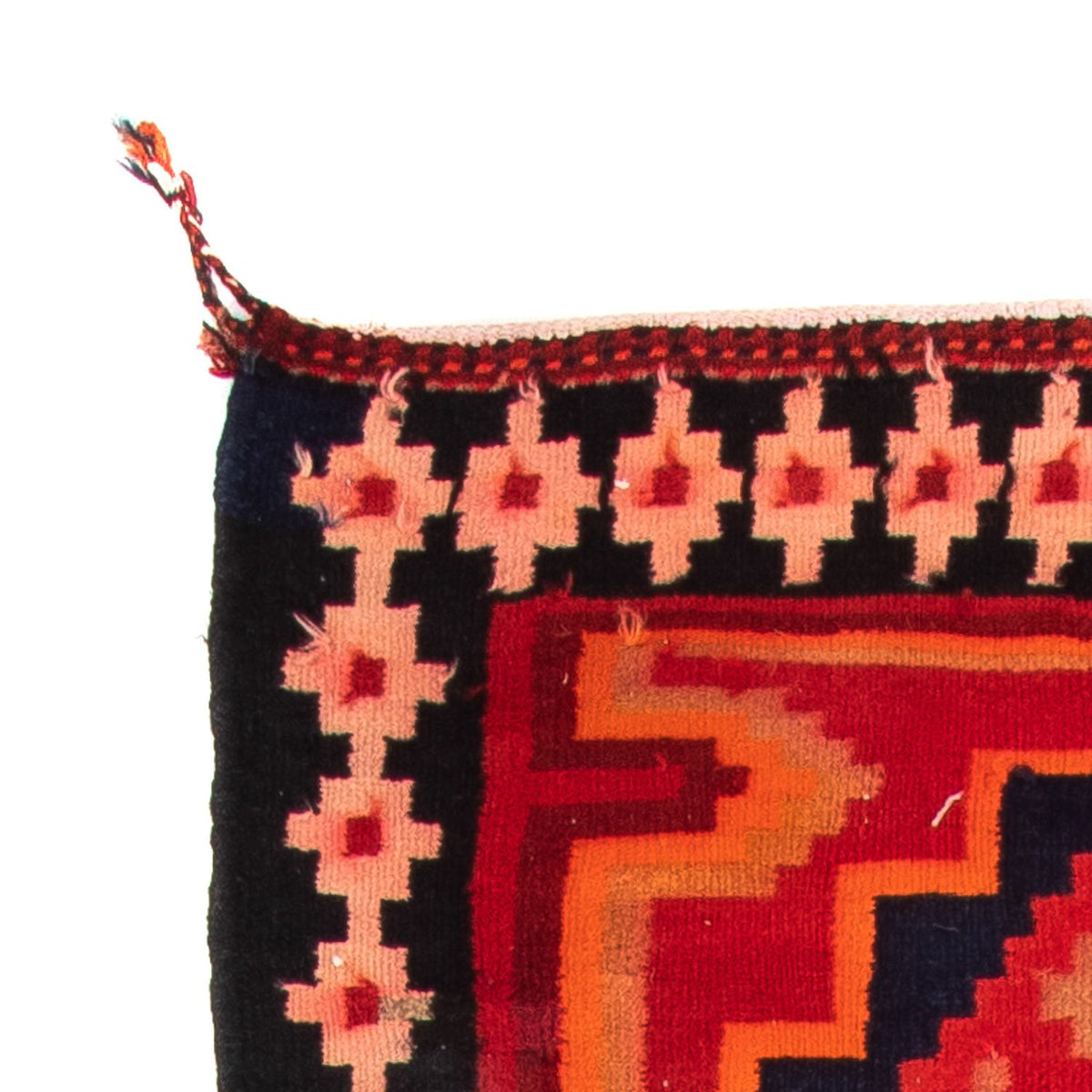 Tappeto corsia Tappeto Kelim - Vecchio - 285 x 100 cm - multicolore