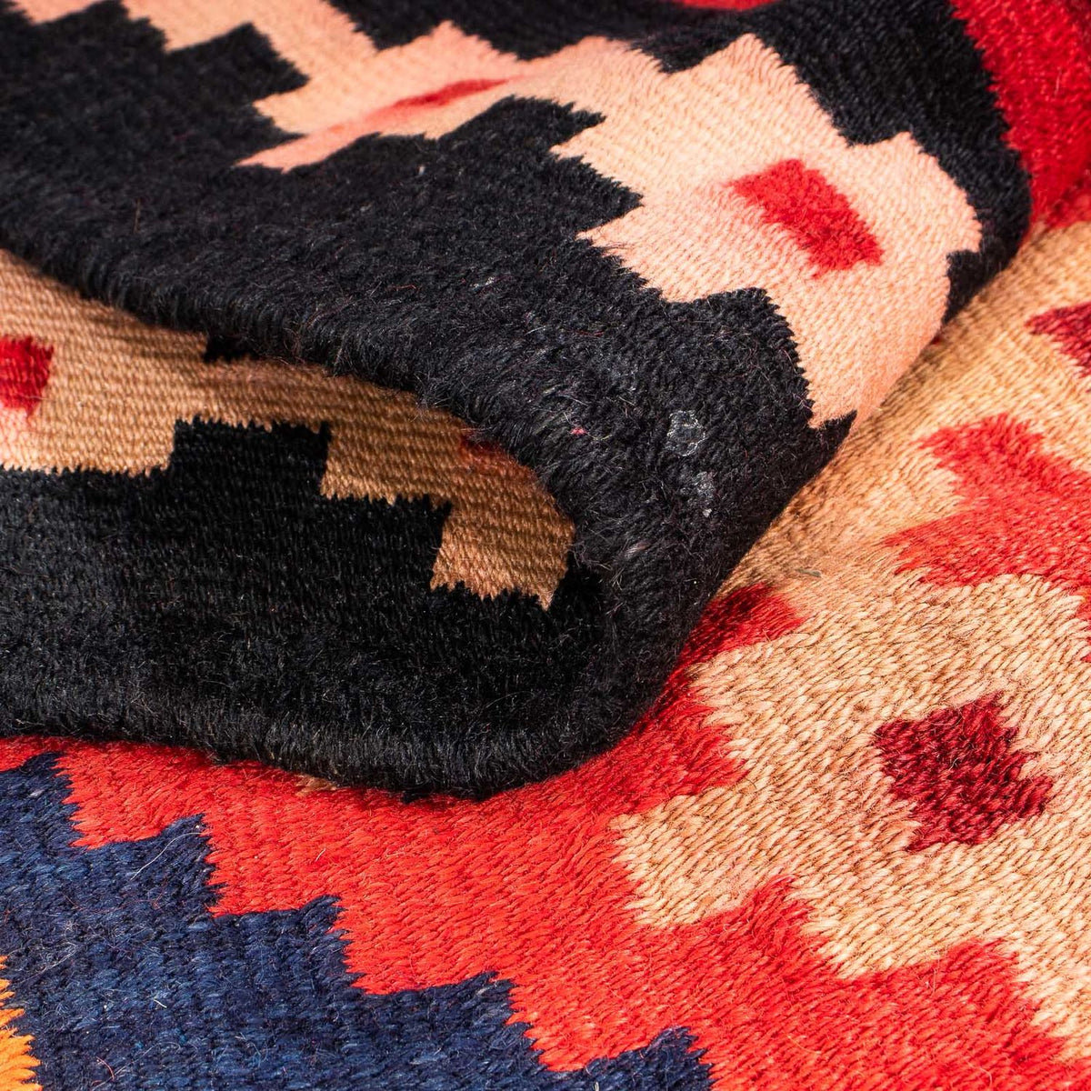 Tappeto corsia Tappeto Kelim - Vecchio - 285 x 100 cm - multicolore