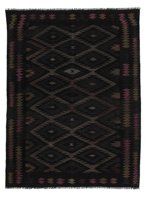 Tappeto Kelim - Splash - 230 x 168 cm - multicolore