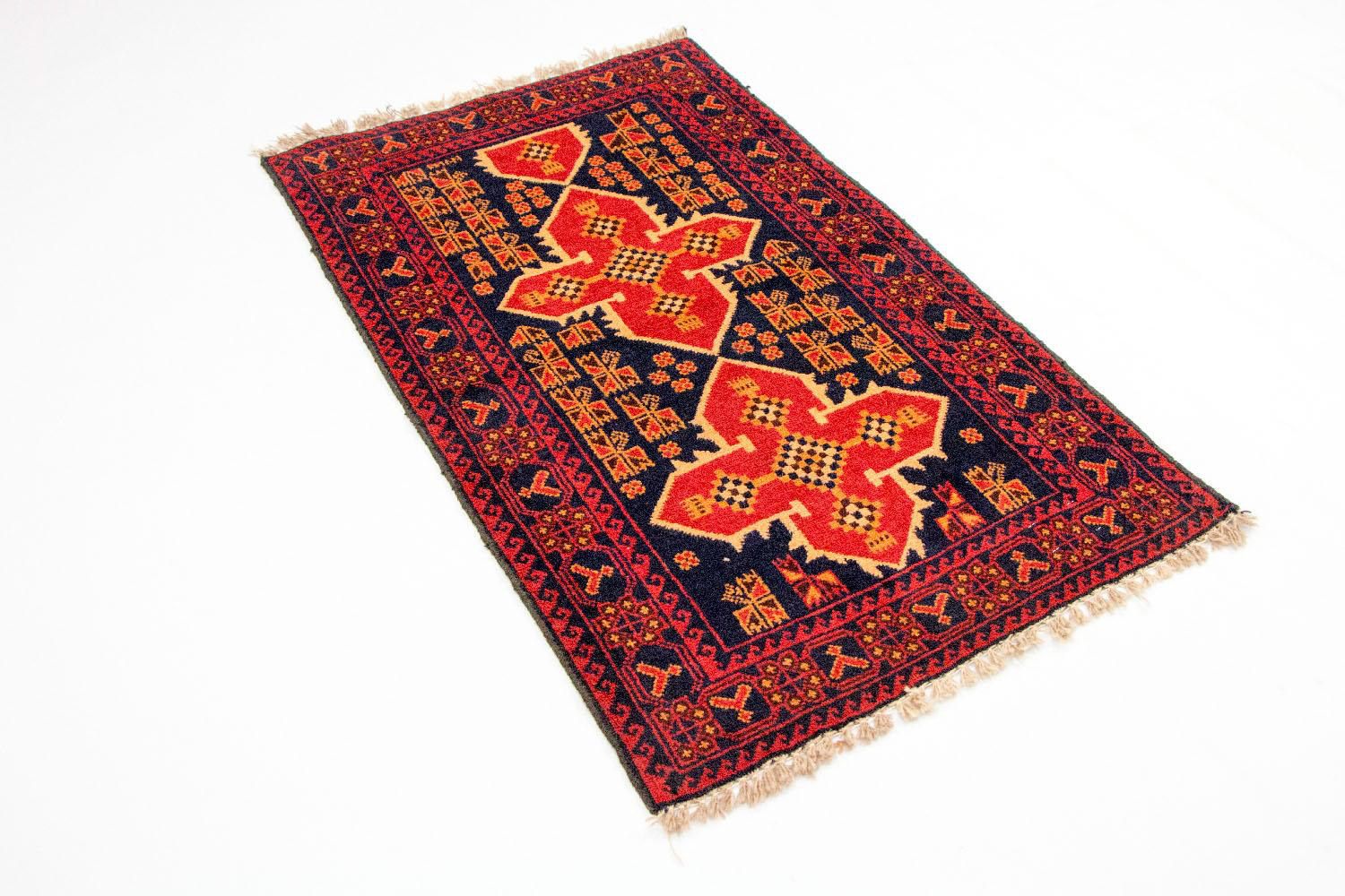 Tappeto Belutsch - 136 x 80 cm - blu