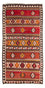 Tappeto corsia Tappeto Kelim - Vecchio - 300 x 160 cm - multicolore