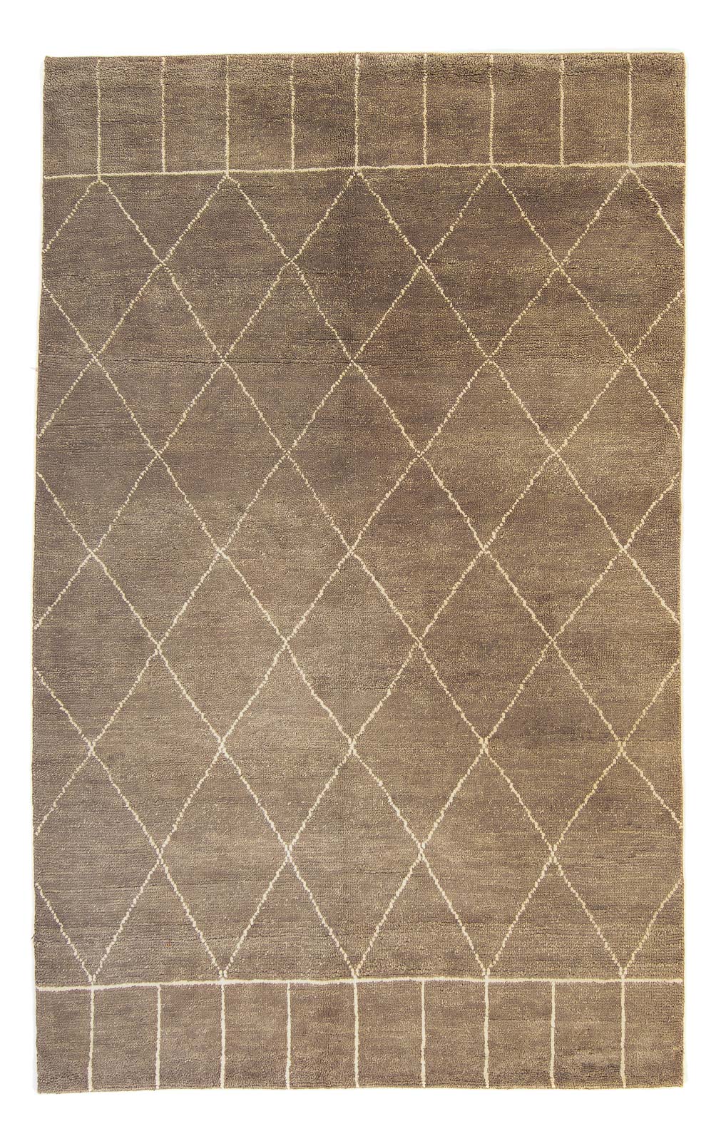 Tappeto di design - 240 x 160 cm - marrone scuro