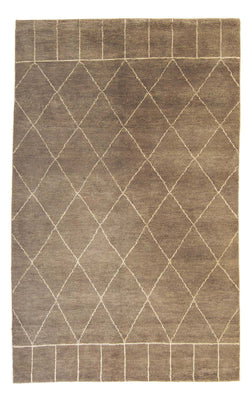 Tappeto di design - 240 x 160 cm - marrone scuro