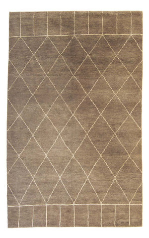 Tappeto di design - 240 x 160 cm - marrone scuro