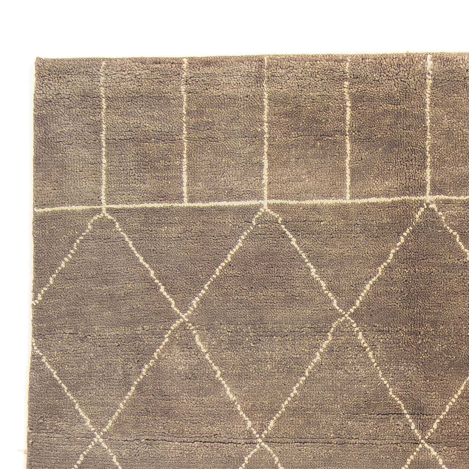 Tappeto di design - 240 x 160 cm - marrone scuro