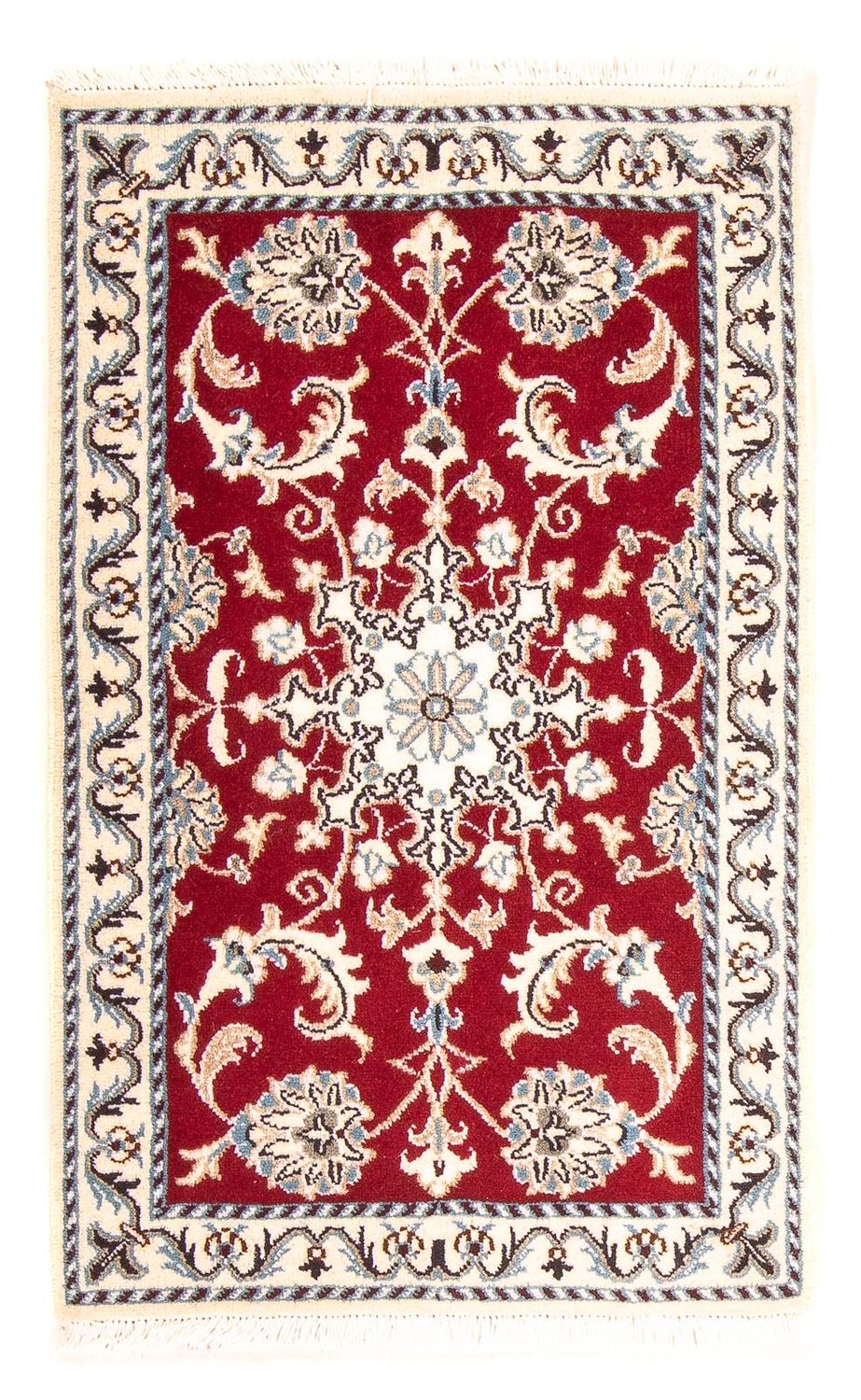 Tappeto Persero - Nain - Reale - 100 x 60 cm - rosso scuro
