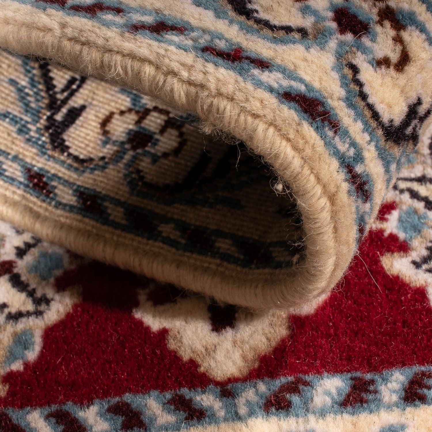 Tappeto Persero - Nain - Reale - 100 x 60 cm - rosso scuro