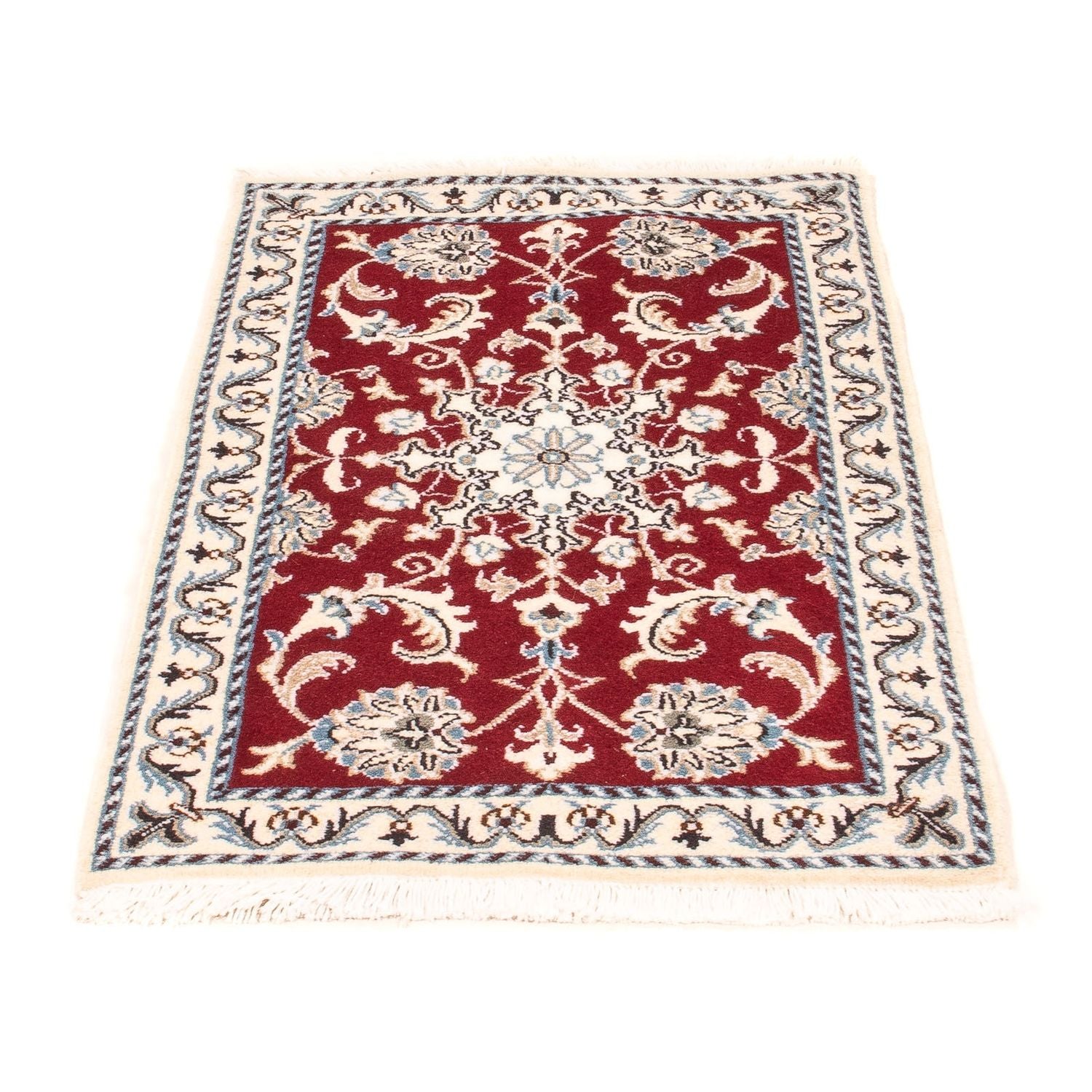 Tappeto Persero - Nain - Reale - 100 x 60 cm - rosso scuro