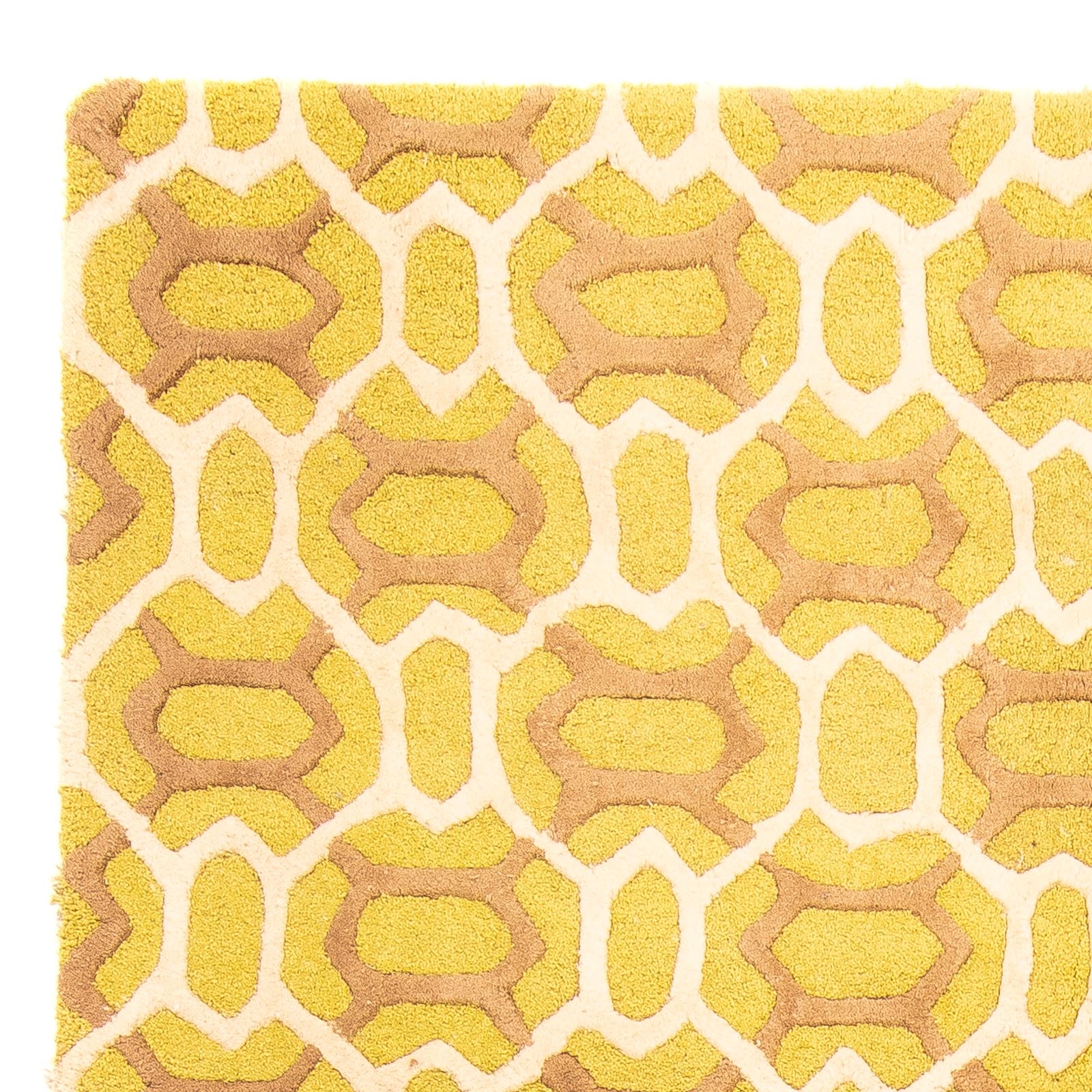 Tappeto di lana - 260 x 180 cm - giallo