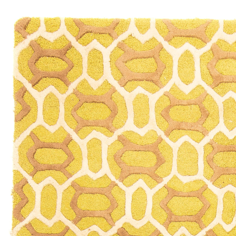 Tappeto di lana - 260 x 180 cm - giallo