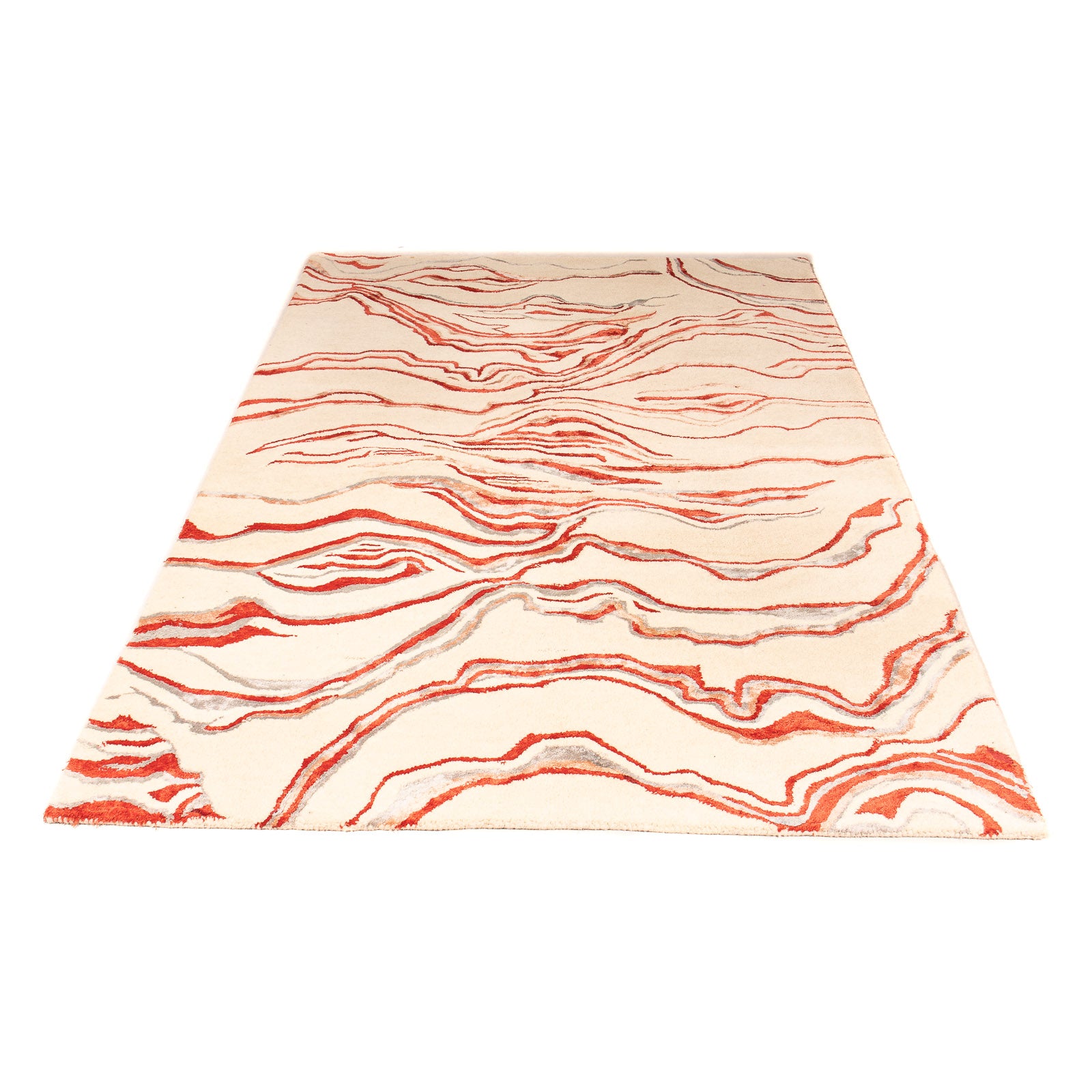 Tappeto di design - 244 x 151 cm - beige