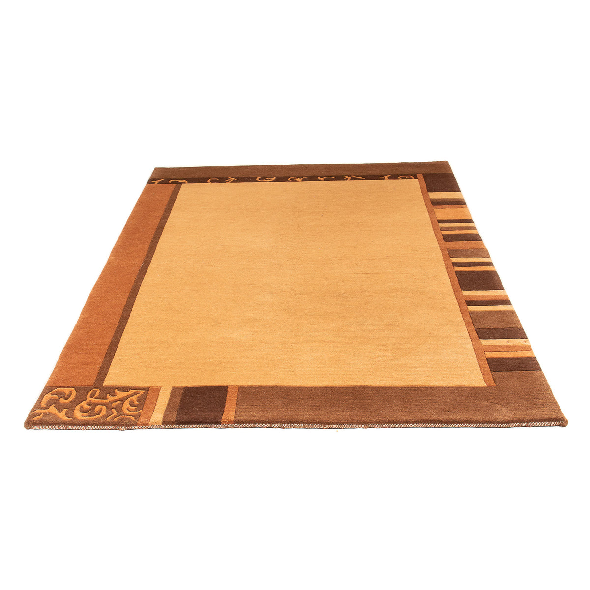 Tappeto Nepal - 194 x 142 cm - marrone