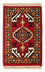Tappeto orientale - 60 x 40 cm - rosso scuro