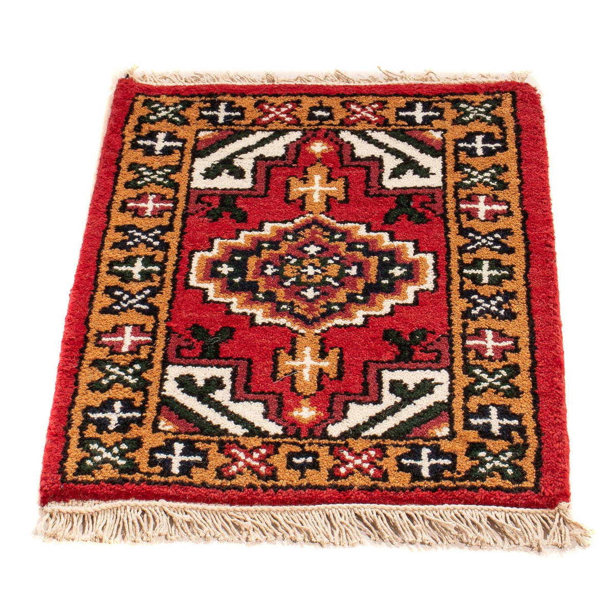 Tappeto orientale - 60 x 40 cm - rosso scuro