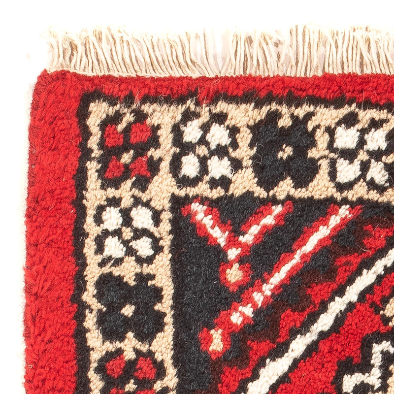 Tappeto orientale - 60 x 40 cm - rosso scuro