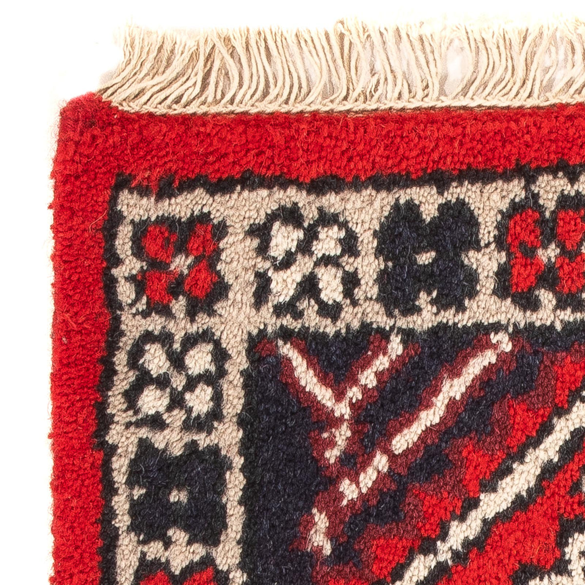 Tappeto orientale - 60 x 40 cm - rosso scuro