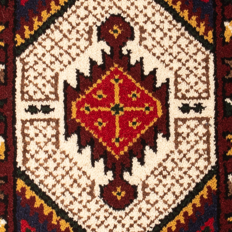 Tappeto orientale - 60 x 40 cm - rosso scuro