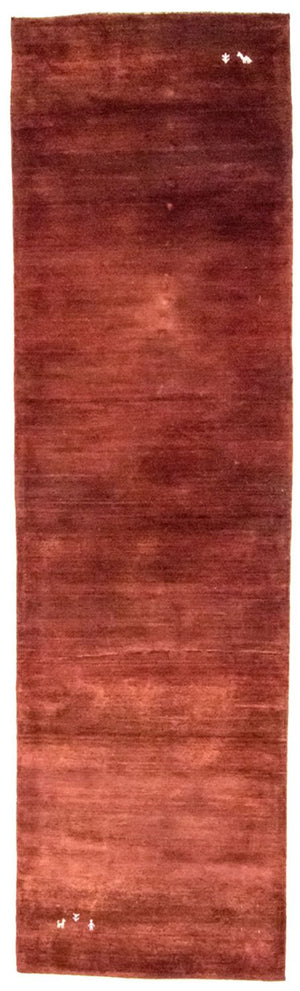 Tappeto corsia Tappeto Gabbeh - Loribaft Persero - 280 x 81 cm - marrone