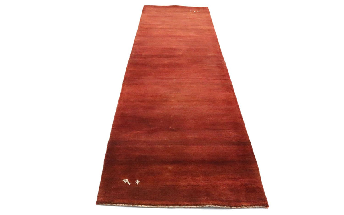 Tappeto corsia Tappeto Gabbeh - Loribaft Persero - 280 x 81 cm - marrone
