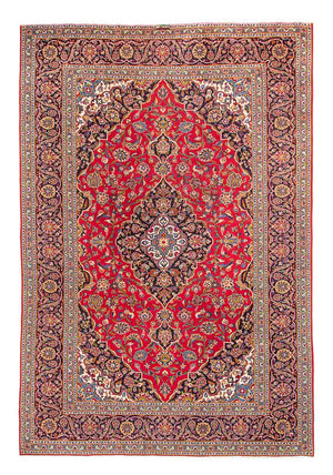 Tappeto Persero - Keshan - 346 x 243 cm - rosso