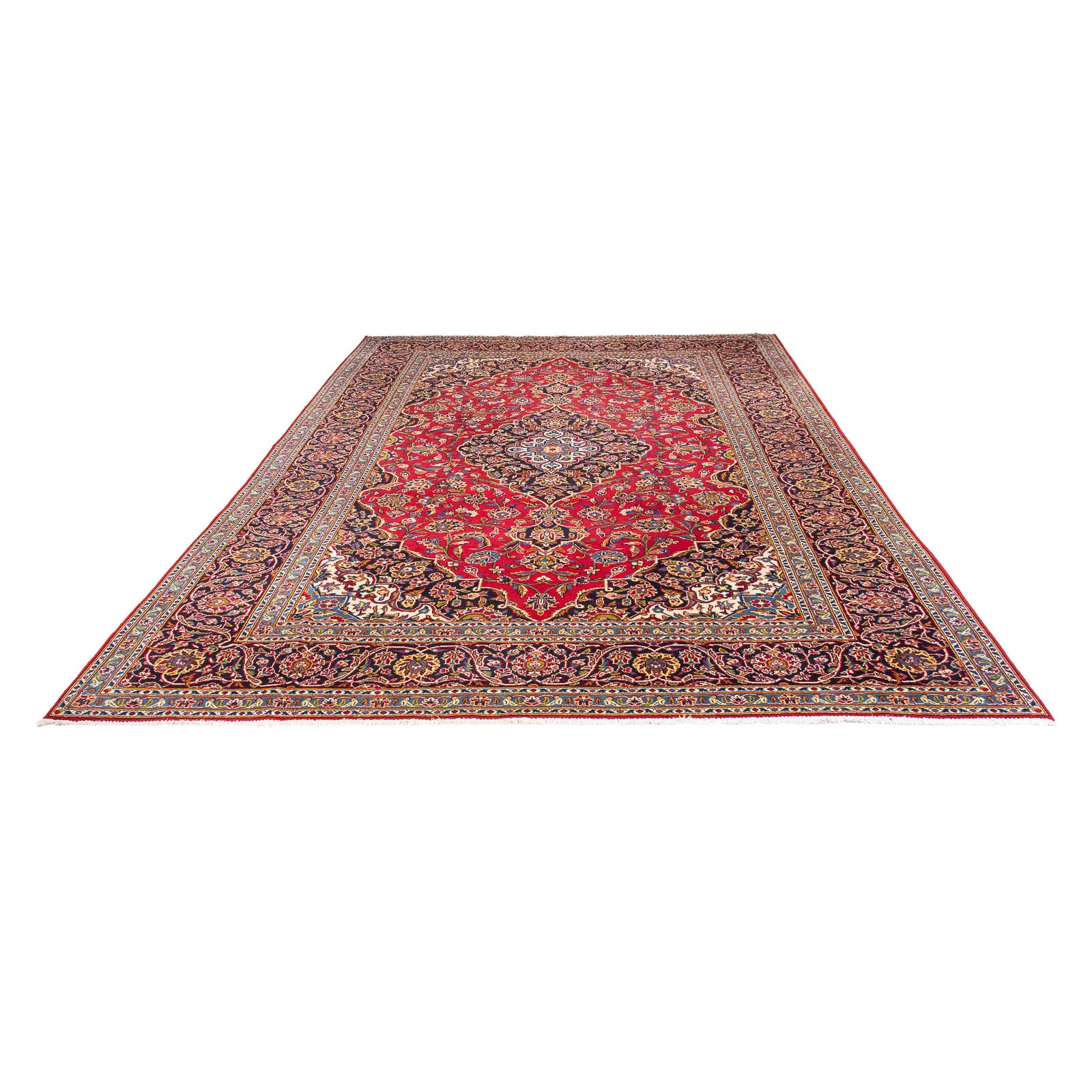 Tappeto Persero - Keshan - 346 x 243 cm - rosso