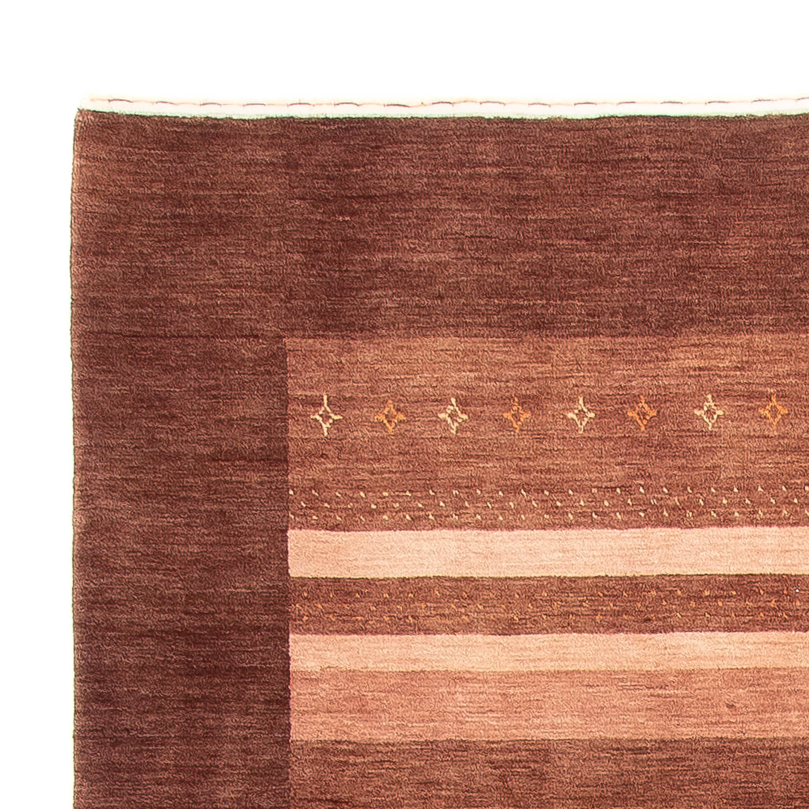 Tappeto Gabbeh - Loribaft Indus - 247 x 172 cm - marrone