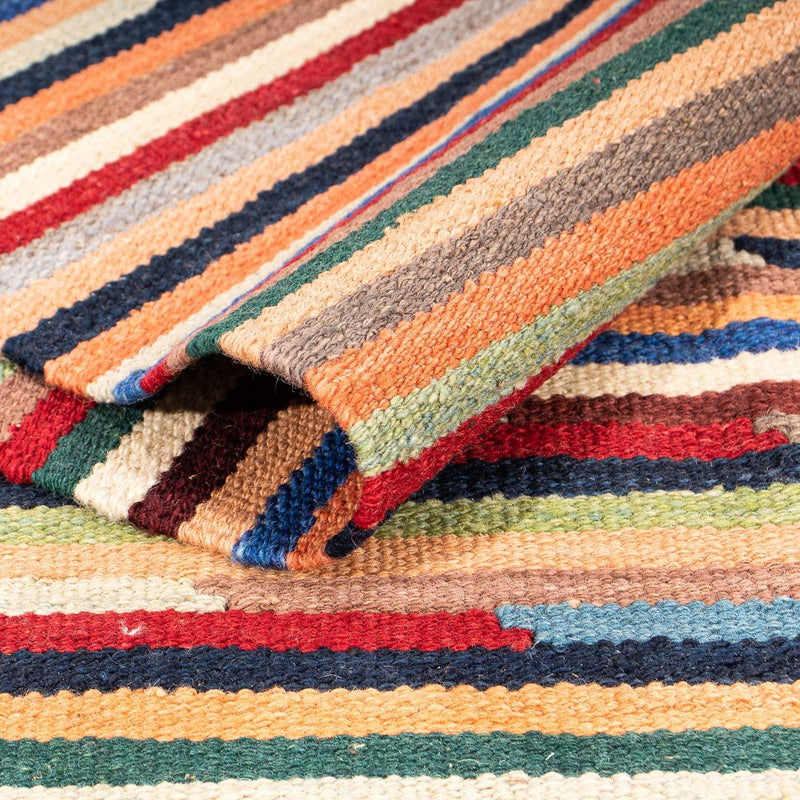 Tappeto Kelim - Tendenza - 206 x 148 cm - multicolore