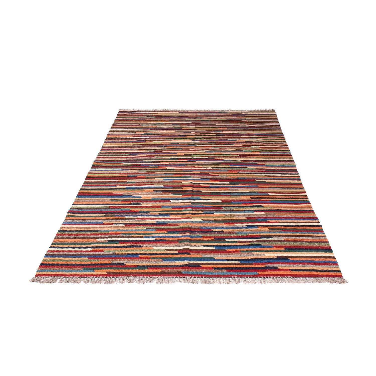 Tappeto Kelim - Tendenza - 202 x 147 cm - multicolore