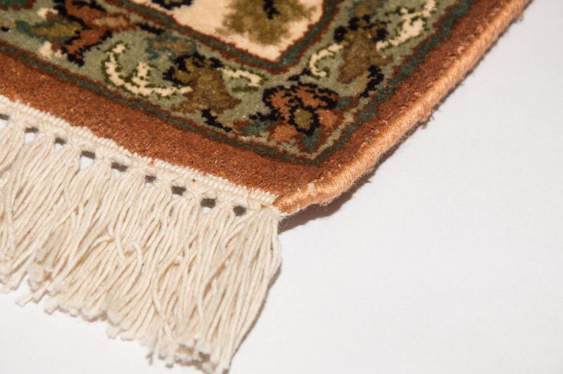 Tappeto di seta - Seta del Kashmir - 160 x 95 cm - beige