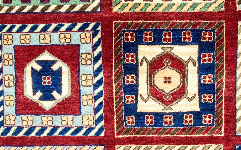 Tappeto Gabbeh - Loribaft Persero - 303 x 197 cm - multicolore