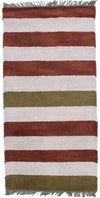 Tappeto Nepal 70x140cm - Tappeto di lana - Rettangolo / Multicolore / 70 x 140 cm Rettangolo