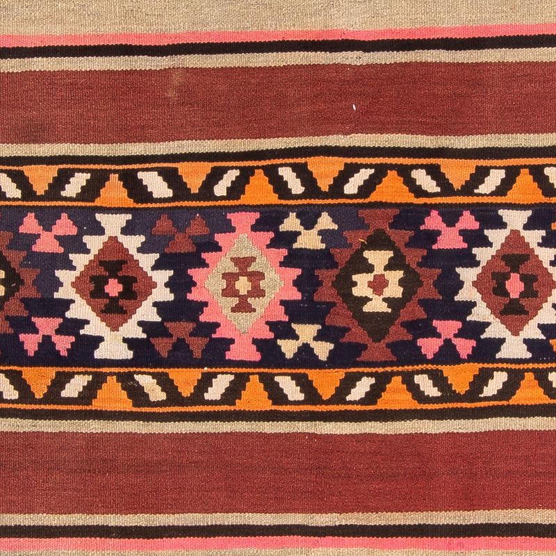 Tappeto corsia Tappeto Kelim - Vecchio - 360 x 140 cm - multicolore