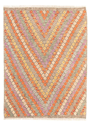 Tappeto Kelim - Splash - 200 x 155 cm - multicolore