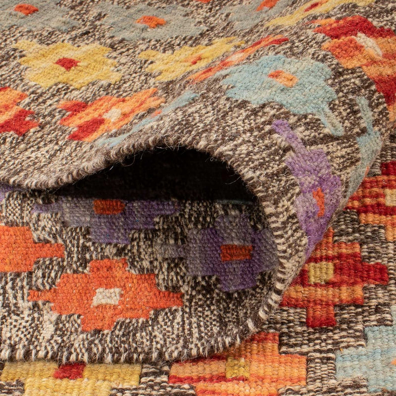 Tappeto Kelim - Splash - 200 x 155 cm - multicolore