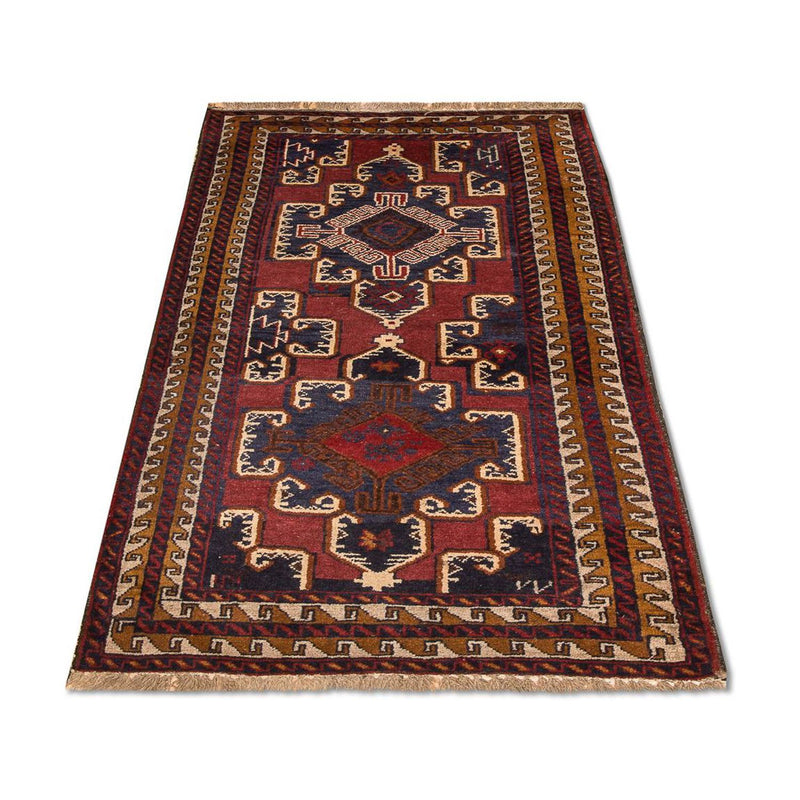 Tappeto Belutsch - 147 x 82 cm - blu