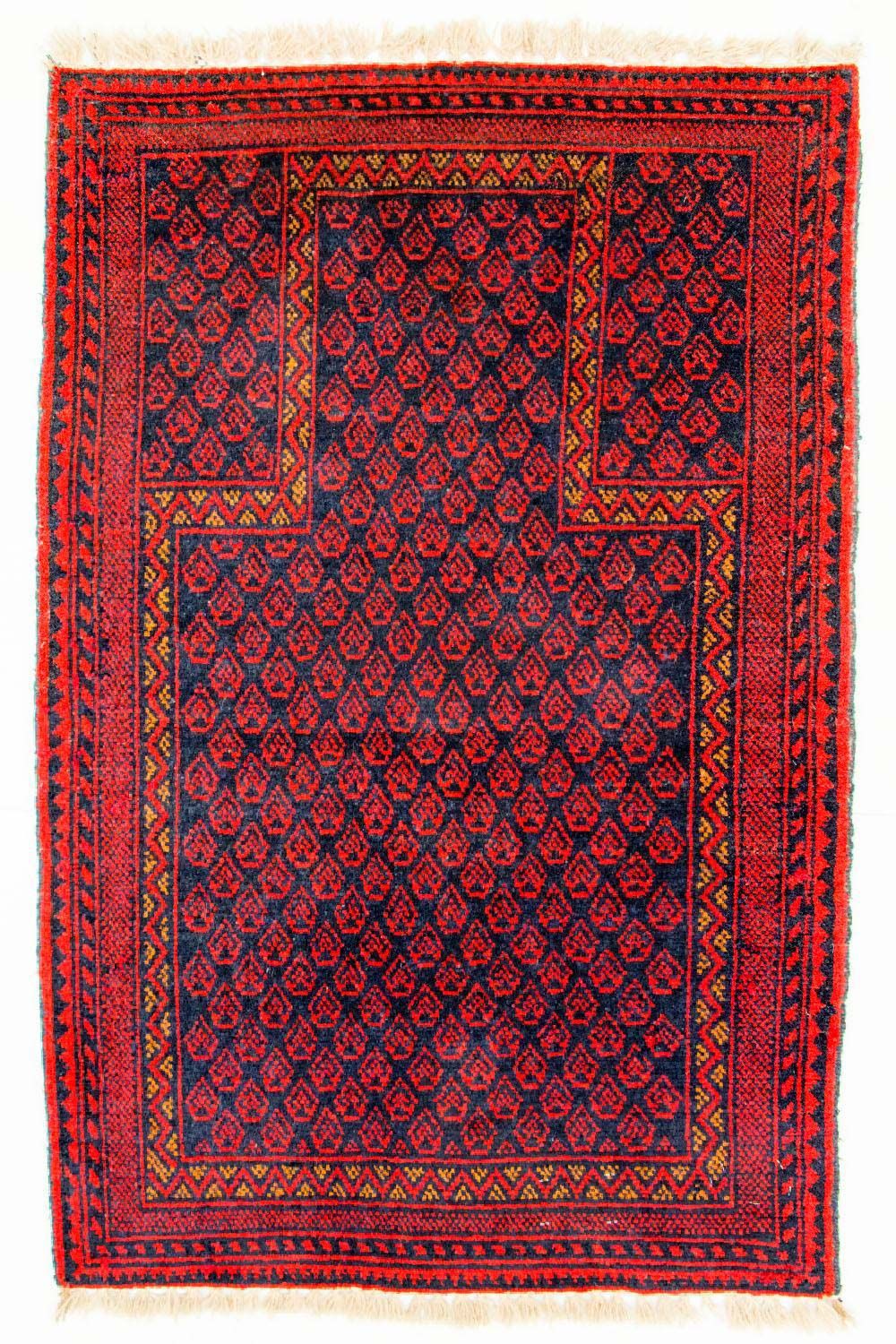 Tappeto Belutsch - 122 x 80 cm - rosso