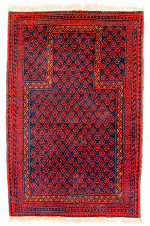 Tappeto Belutsch - 122 x 80 cm - rosso