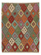 Kilim Maimana Tappeto 194x151cm - Tappeto di lana
