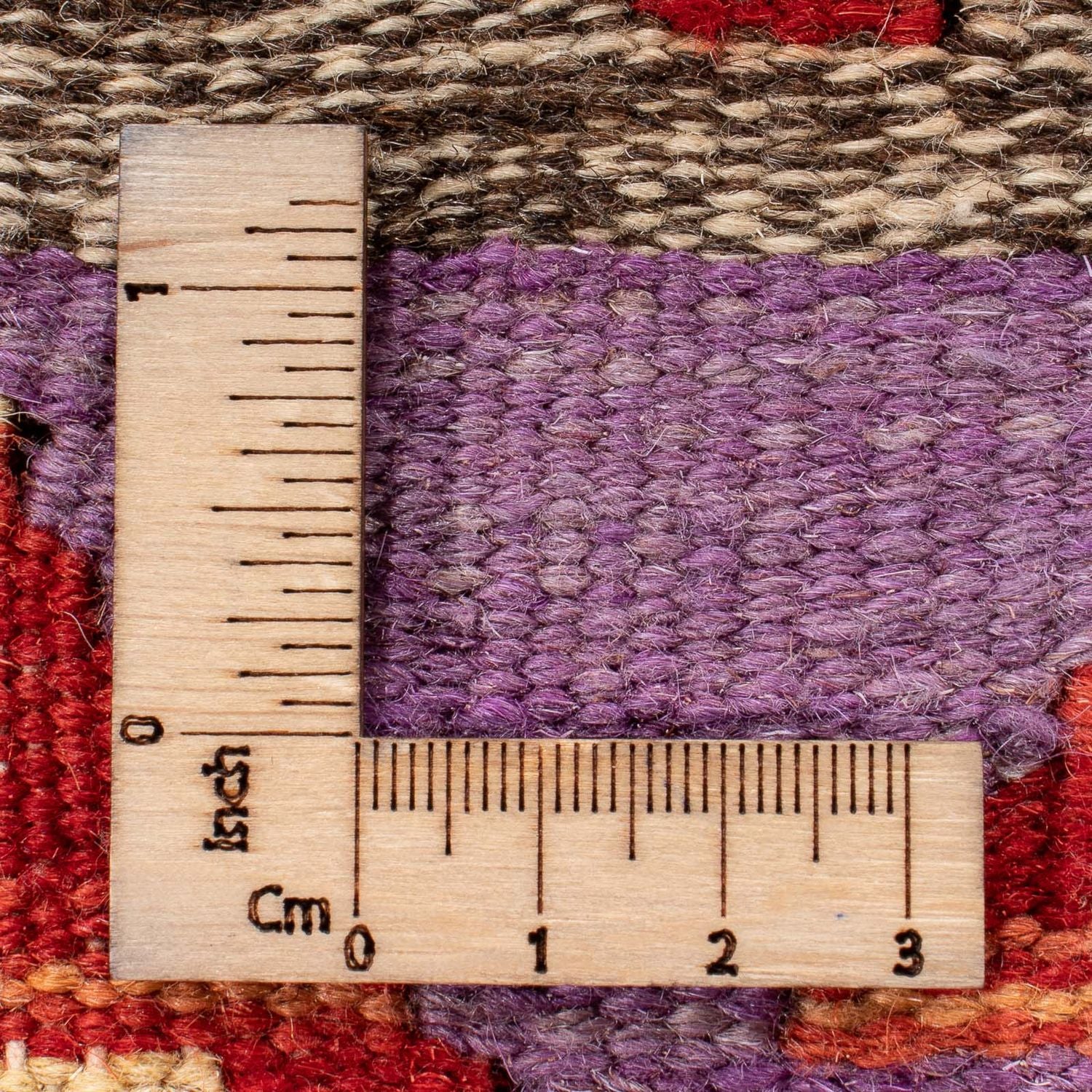 Tappeto Kelim - Splash - 206 x 155 cm - multicolore