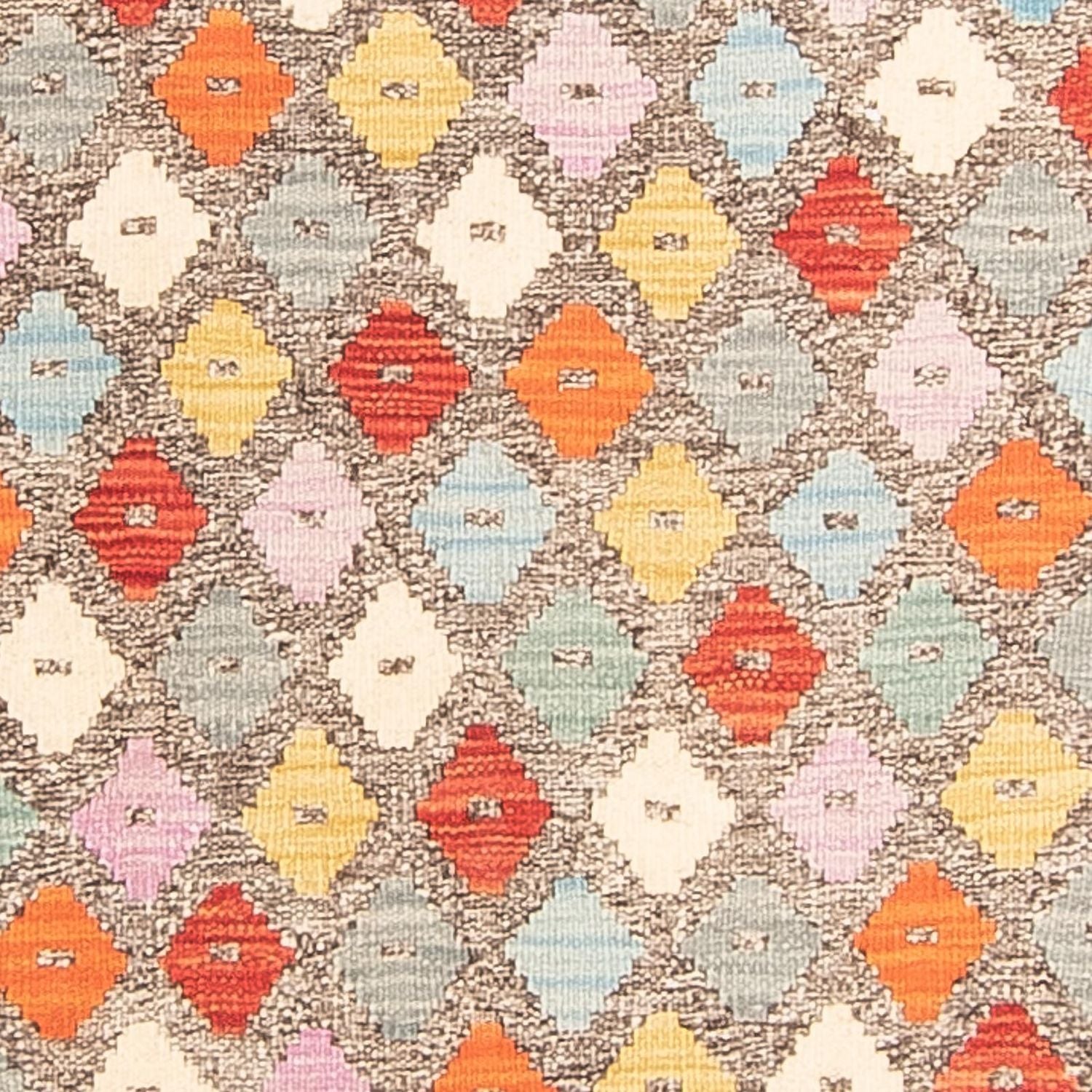Tappeto Kelim - Splash - 189 x 154 cm - multicolore