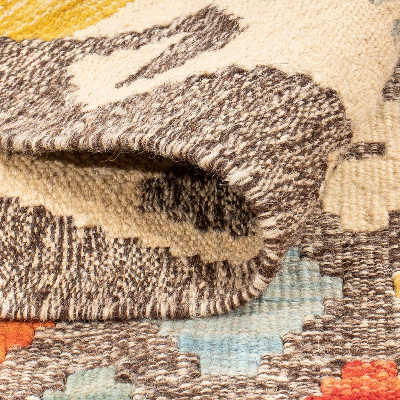 Tappeto Kelim - Splash - 189 x 154 cm - multicolore